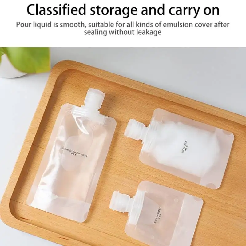 Portable Flip Cap Packaging Bag Hand Sanitizer Lotion Shampoo Makeup Fluid Bags Travel Business Emulsion Container Sub Bottle
Portable Flip Cap Packaging Bag Hand Sanitizer Lotion Shampoo Makeup Fluid Bags Travel Business Emulsion Container Sub Bottle