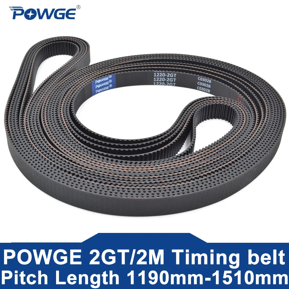 POWGE 2GT Резиновый Синхронный Ремнь 6/9 мм
POWGE 2GT Резиновый Синхронный Ремнь 6/9 мм