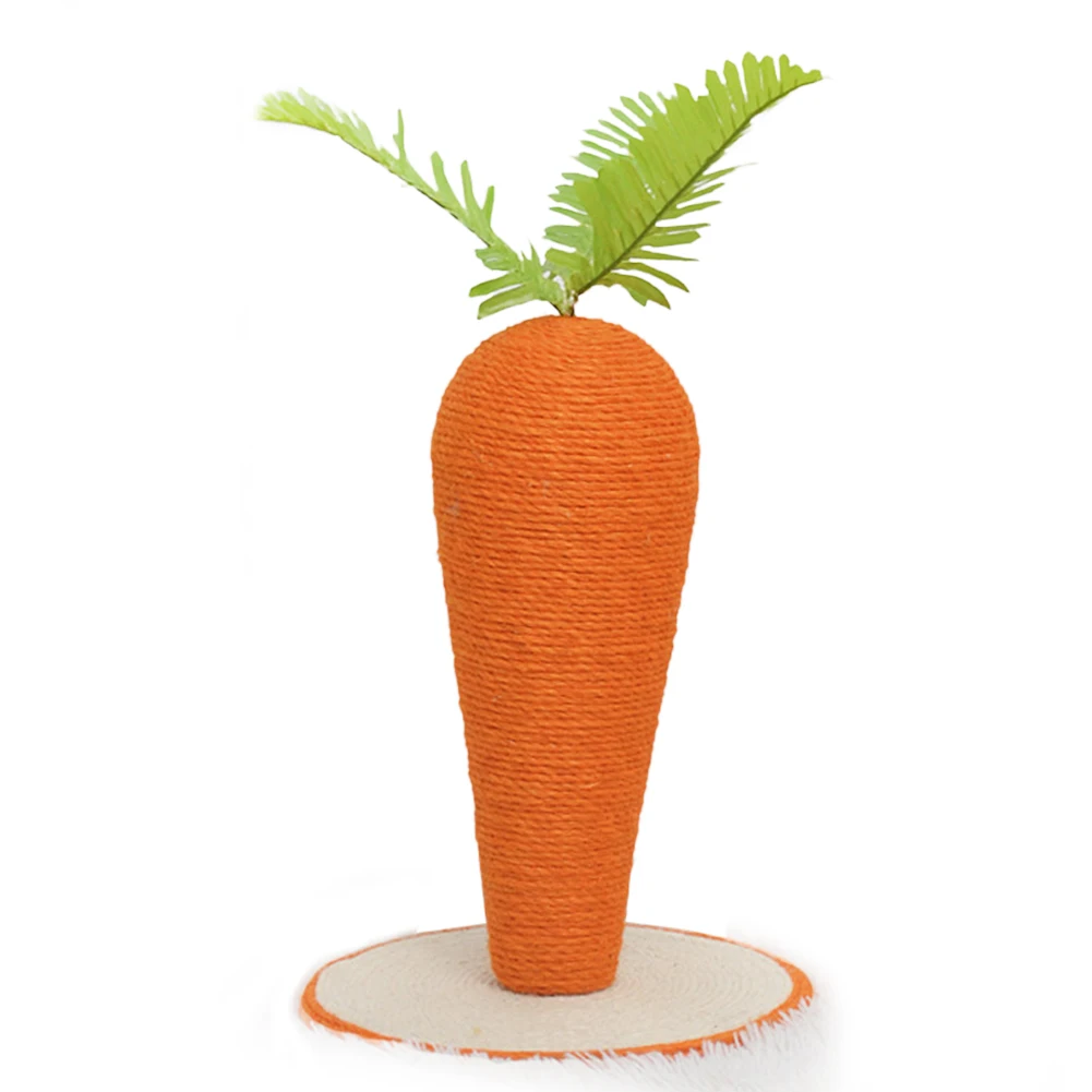 Play Home Decor Protect Furniture Claws Care Sisal Rope Climbing Toy Pet Supplies Cat Scratching Post Radish Shape Kittens
Play Home Decor Protect Furniture Claws Care Sisal Rope Climbing Toy Pet Supplies Cat Scratching Post Radish Shape Kittens