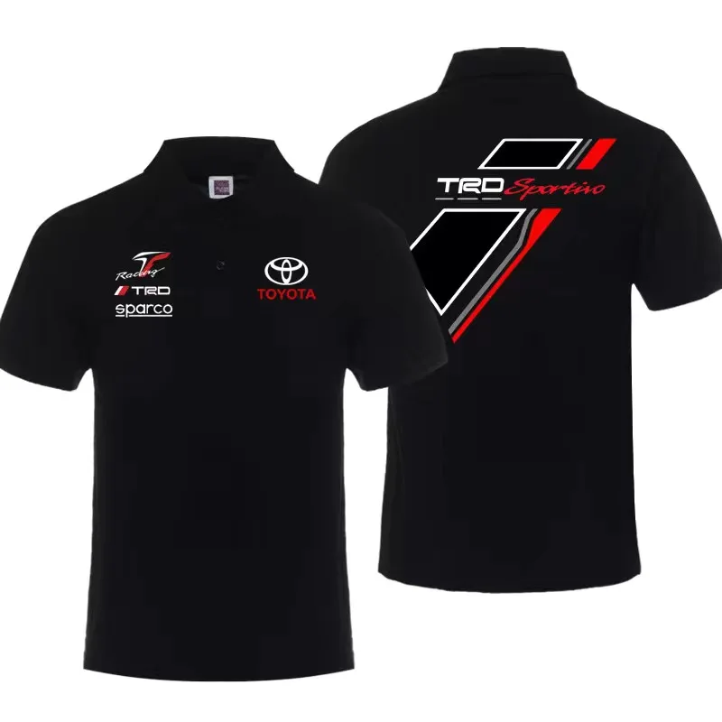 New fashion all-match Toyotas short-sleeved print T-shirt polo shirt men and women the same style casual and comfortable
New fashion all-match Toyotas short-sleeved print T-shirt polo shirt men and women the same style casual and comfortable