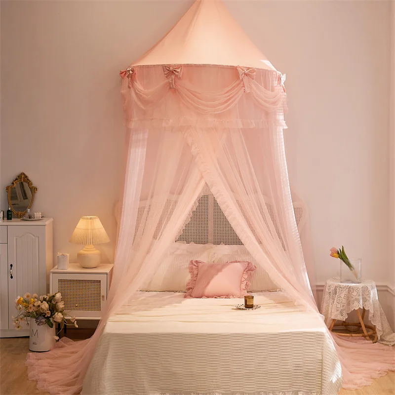 Dome Mosquito Net Ceiling Children's Princess Lace 1.2-1.8m Installation Free Floor To Ceiling Children's Mosquito Net Bed Tent
Dome Mosquito Net Ceiling Children's Princess Lace 1.2-1.8m Installation Free Floor To Ceiling Children's Mosquito Net Bed Tent