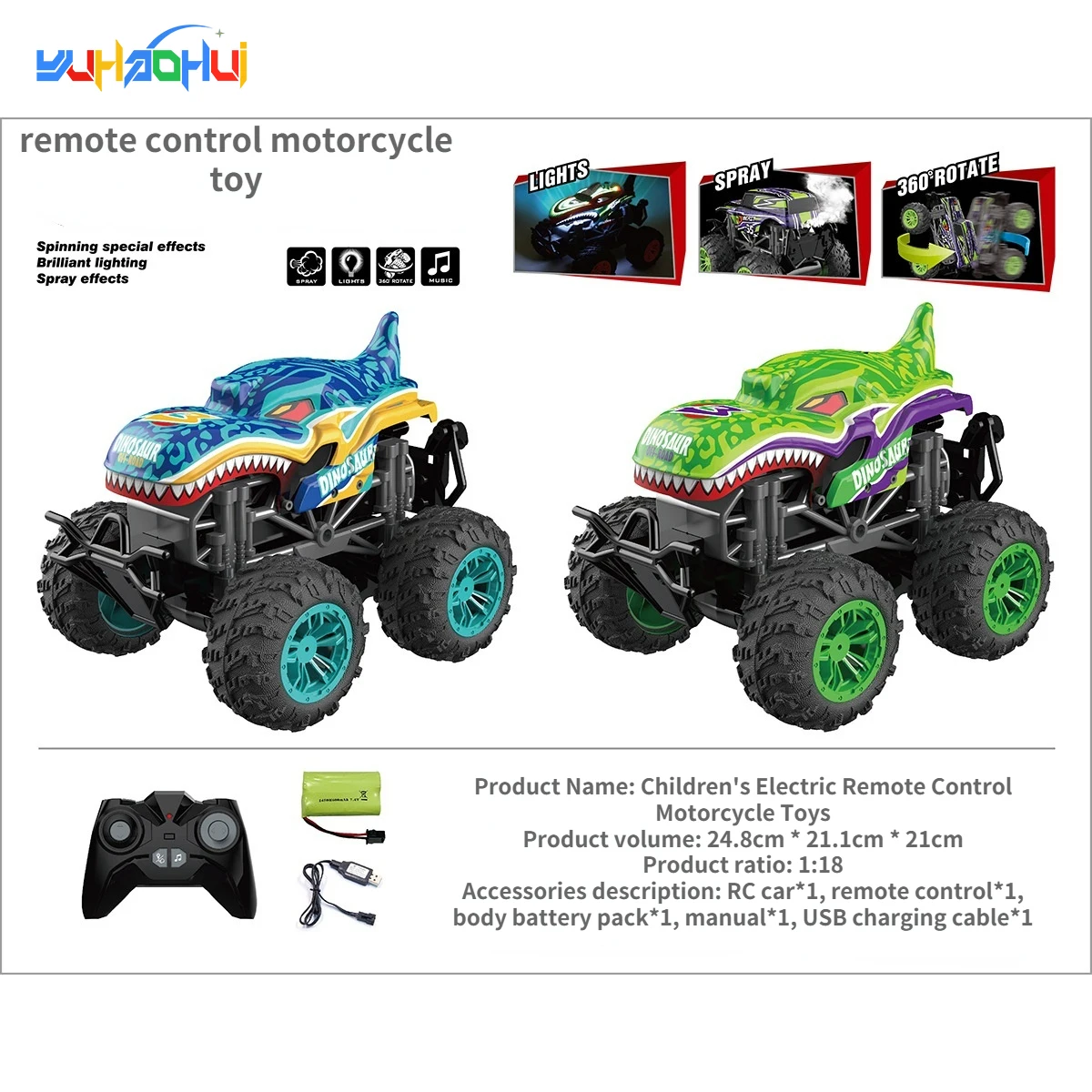 Mini RC Motorcycle Toys 1:18 2.4G RC Racing Motorcycle Dual Motor Speed Regulator RC Car Outdoor Children's RC Motorcycle Toys
Mini RC Motorcycle Toys 1:18 2.4G RC Racing Motorcycle Dual Motor Speed Regulator RC Car Outdoor Children's RC Motorcycle Toys