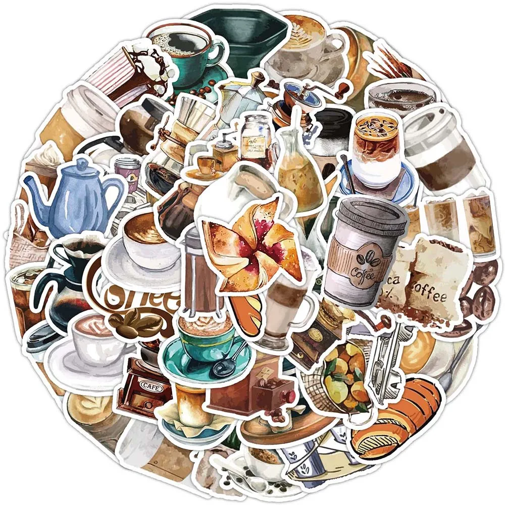 10/50Pcs Cute Coffee Cup Aesthetic Varied Graffiti Stickers Travel Luggage Scrapbooking Notebook Cup Phone DIY Comics Party Gift
10/50Pcs Cute Coffee Cup Aesthetic Varied Graffiti Stickers Travel Luggage Scrapbooking Notebook Cup Phone DIY Comics Party Gift
