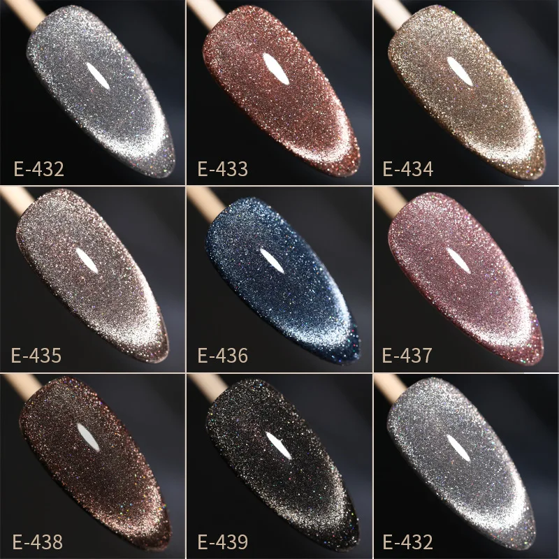 2022 Shinning Nail Polish Flashing Colorful Broken Drill Cat Eye Nail Polish Glue Net Red New Bouncer Laser Reflective Manicure
2022 Shinning Nail Polish Flashing Colorful Broken Drill Cat Eye Nail Polish Glue Net Red New Bouncer Laser Reflective Manicure