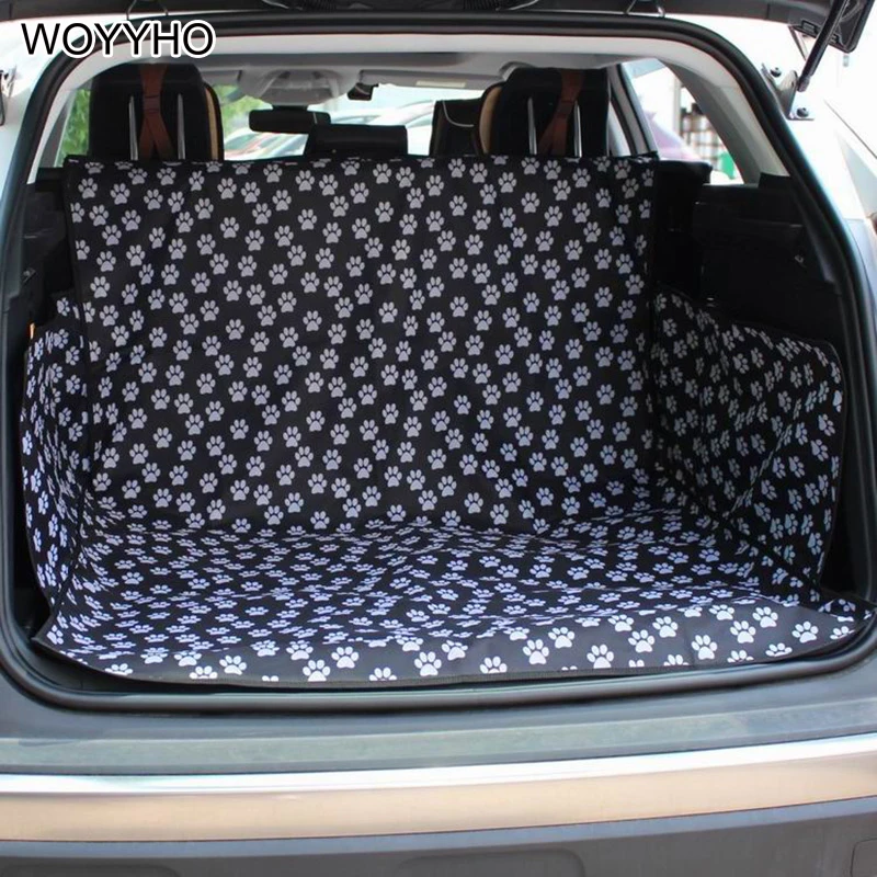 Black 600D Waterproof Pet Dog Car Trunk Mat Footprint Paw Pattern Car Cargo Liner Protector For Pet Dog Carrier
Black 600D Waterproof Pet Dog Car Trunk Mat Footprint Paw Pattern Car Cargo Liner Protector For Pet Dog Carrier