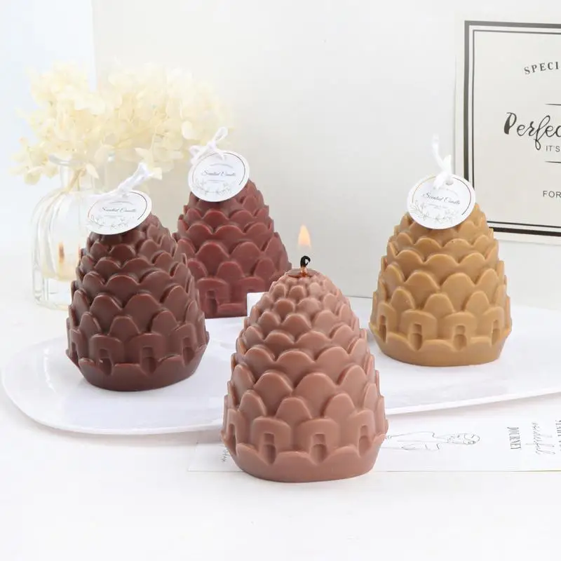 Pinecone Silicone Mold 3D Christmas Candle Mold Pineapple Shaped Candle Mould For DIY Soap Candle Candy Jelly
Pinecone Silicone Mold 3D Christmas Candle Mold Pineapple Shaped Candle Mould For DIY Soap Candle Candy Jelly