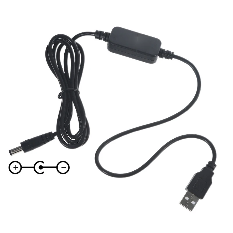Кабель питания USB 5 В до 9 в 5,5x2,1 мм USB к 9 В для педалей для гитарных эффектов 
Кабель питания USB 5 В до 9 в 5,5x2,1 мм USB к 9 В для педалей для гитарных эффектов
