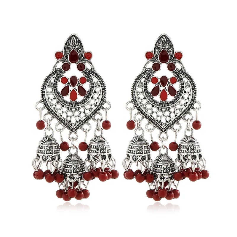Индийские серьги Jhumki Jhumka ручной работы в форме цветка розовые эпоксидные серьги для пирсинга винтажные Модные женские ювелирные изделия ве...
Индийские серьги Jhumki Jhumka ручной работы в форме цветка розовые эпоксидные серьги для пирсинга винтажные Модные женские ювелирные изделия ве...