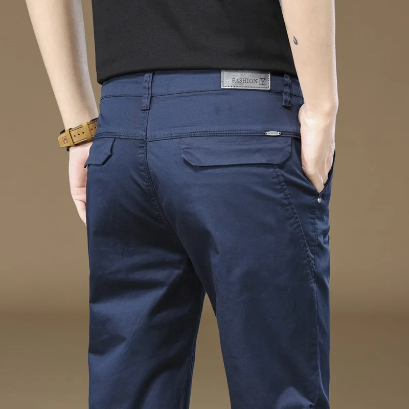 2023 Spring and Autumn New Style Men's Casual Pants Business Fashion Black Blue Elastic Regular Fit Brand Trousers Male
2023 Spring and Autumn New Style Men's Casual Pants Business Fashion Black Blue Elastic Regular Fit Brand Trousers Male