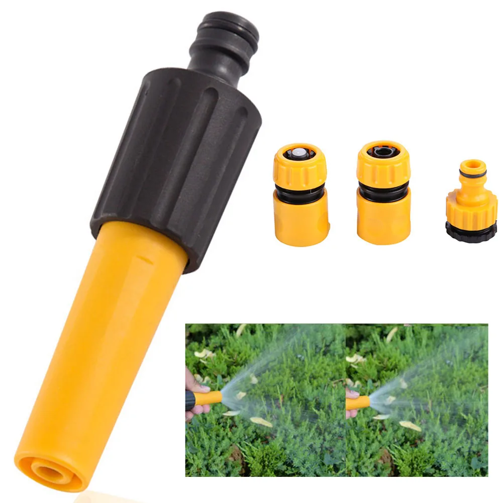 Hose Connection Nozzle ABS Black Corrosion Resistant Garden High Pressure PVC Plastic Set Kit Water Hose Watering
Hose Connection Nozzle ABS Black Corrosion Resistant Garden High Pressure PVC Plastic Set Kit Water Hose Watering