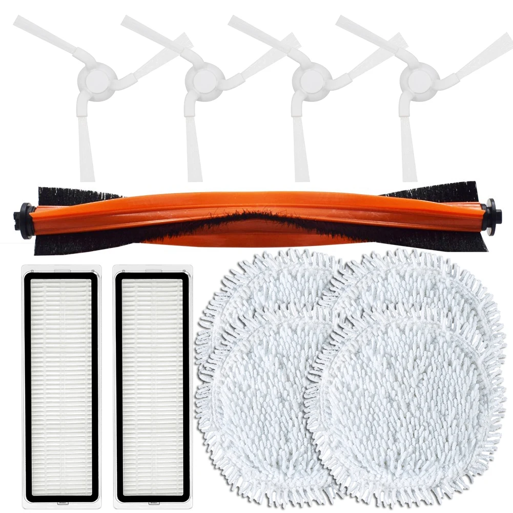 Main Brush Side Brush Filter Mop Cloth Replacement Kit For Xiaomi STYTJ06ZHM Mijia Pro Self Robot Vacuum Cleaner Parts
Main Brush Side Brush Filter Mop Cloth Replacement Kit For Xiaomi STYTJ06ZHM Mijia Pro Self Robot Vacuum Cleaner Parts