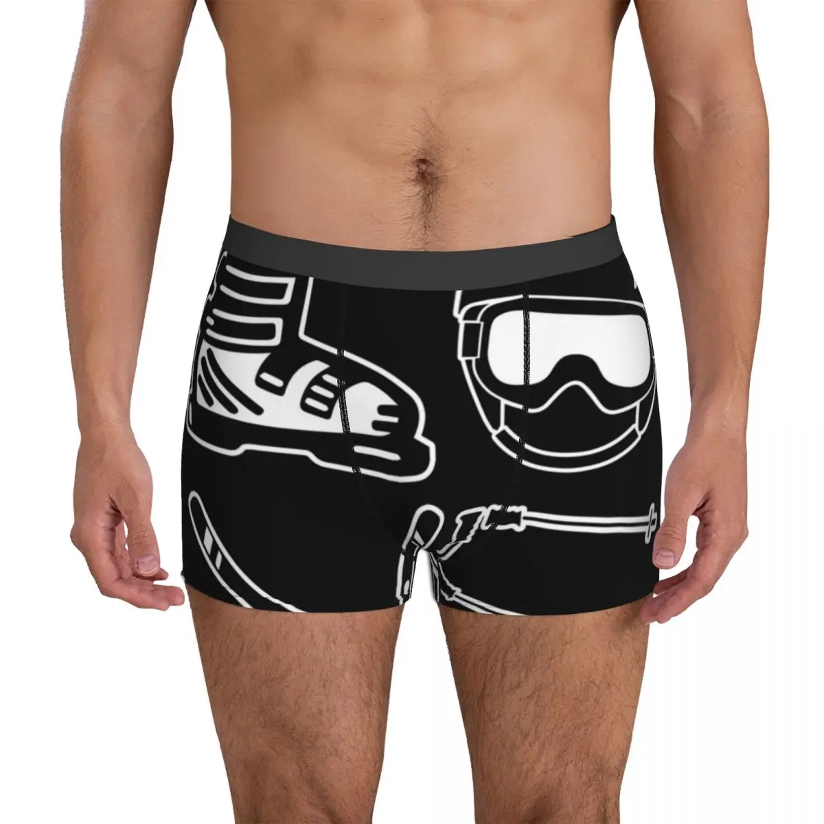 Skier Underwear Skiing Love Custom Boxer Shorts Hot Man Panties Plain Boxer Brief Birthday Gift
Skier Underwear Skiing Love Custom Boxer Shorts Hot Man Panties Plain Boxer Brief Birthday Gift