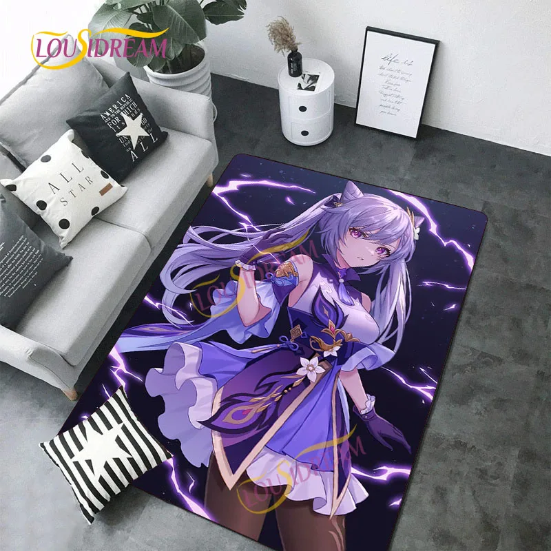 Genshin Rug 3D printing Bedroom QiQi Rug Living Room carpet KEQING carpet Hutao carpet Kaeya carpet children game mat
Genshin Rug 3D printing Bedroom QiQi Rug Living Room carpet KEQING carpet Hutao carpet Kaeya carpet children game mat