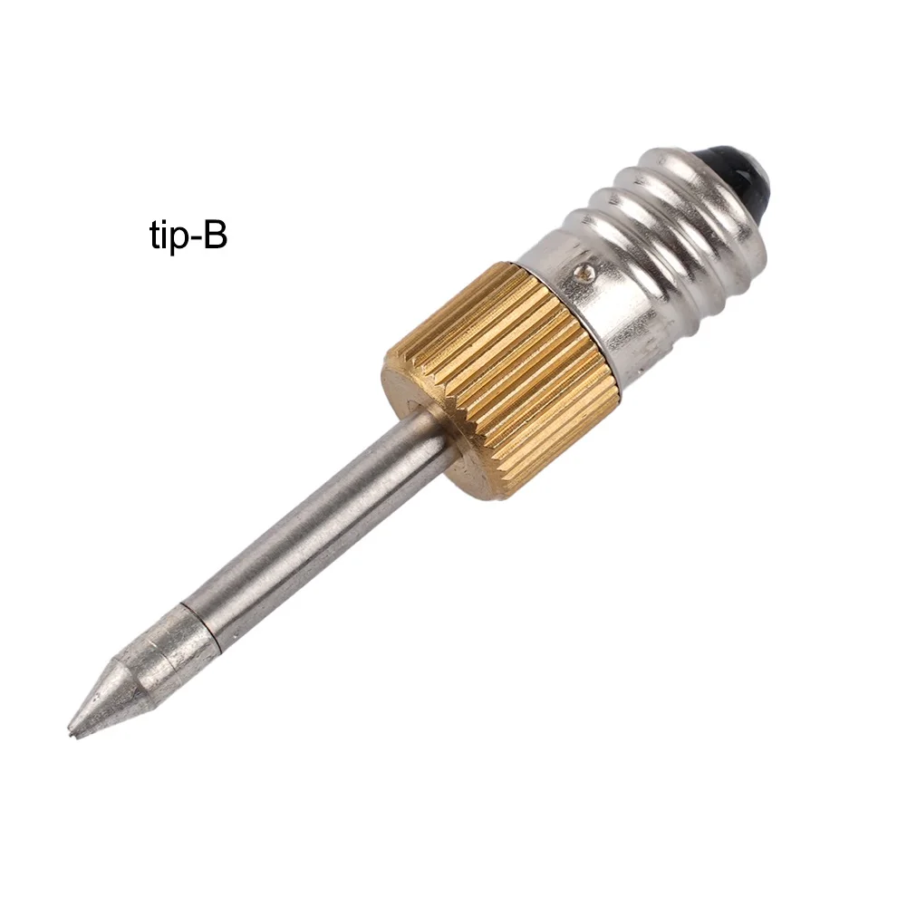 Soldering Iron Tip B/C/K Copper+Steel Durable E10 Silver+Gold Welding 1.97inch Workshop 1pc Electric Interface
Soldering Iron Tip B/C/K Copper+Steel Durable E10 Silver+Gold Welding 1.97inch Workshop 1pc Electric Interface