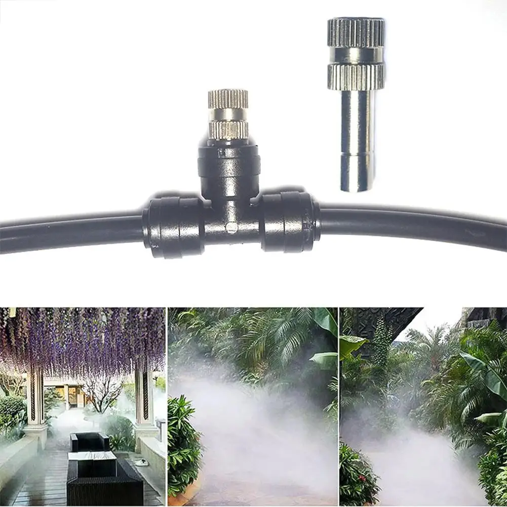 Misting Cooling System Low Pressure Atomizing Nozzles 6mm Quick Connectors Humidify Watering Landscapingc Sprayer
Misting Cooling System Low Pressure Atomizing Nozzles 6mm Quick Connectors Humidify Watering Landscapingc Sprayer