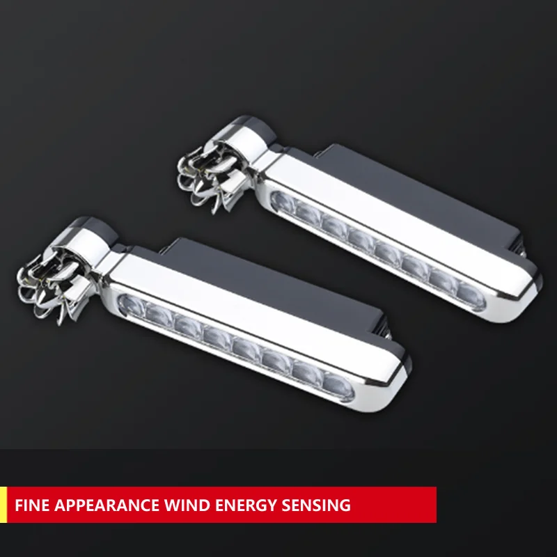 2 Pcs LED Wind day time running light Stick on front Grill Wind driven No Need Line Wind power supply Blue/White/Colorful
2 Pcs LED Wind day time running light Stick on front Grill Wind driven No Need Line Wind power supply Blue/White/Colorful