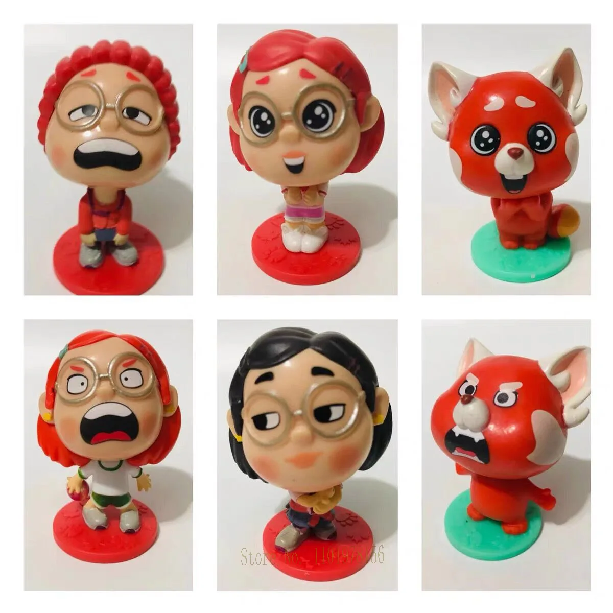 Красивая фигурка Disney, шарм, Pixar поворачивающаяся Красная ПВХ фигурка, игрушка, мультяшное аниме, украшение для торта 
Красивая фигурка Disney, шарм, Pixar поворачивающаяся Красная ПВХ фигурка, игрушка, мультяшное аниме, украшение для торта