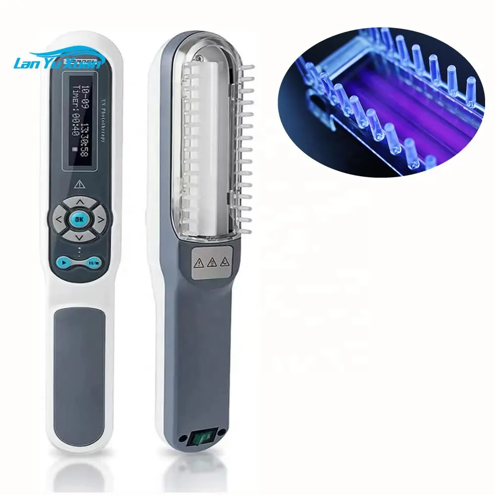 kernel KN-4003 311nm Uv Lamps Phototherapy Handheld Home Use UVB Phototherapy Device to treat Vitiligo Psoriasis herpes cure
kernel KN-4003 311nm Uv Lamps Phototherapy Handheld Home Use UVB Phototherapy Device to treat Vitiligo Psoriasis herpes cure