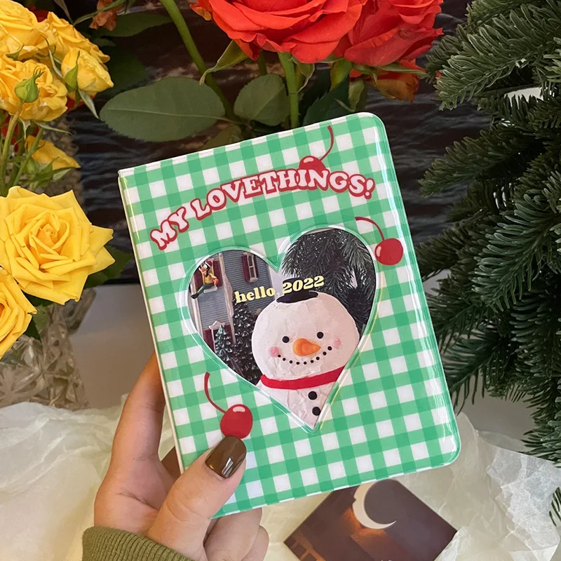 Lovely Bear Photo Album 3 Inch Love Heart Hollow Kpop Binder Photocard Holder 40 Pockets Polaroid Album Card Holder Collect Book
Lovely Bear Photo Album 3 Inch Love Heart Hollow Kpop Binder Photocard Holder 40 Pockets Polaroid Album Card Holder Collect Book