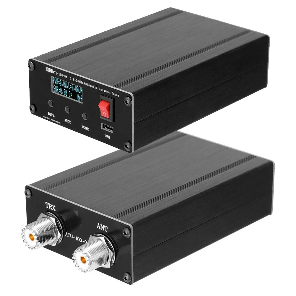 Автоматическая Коротковолновая антенна ATU100 1,8-30 МГц, тюнер USB-C, перезаряжаемый с 0,96 дюймовым OLED-экраном 0,91 дюйма, устройство для тюнера ATU100
Автоматическая Коротковолновая антенна ATU100 1,8-30 МГц, тюнер USB-C, перезаряжаемый с 0,96 дюймовым OLED-экраном 0,91 дюйма, устройство для тюнера ATU100
