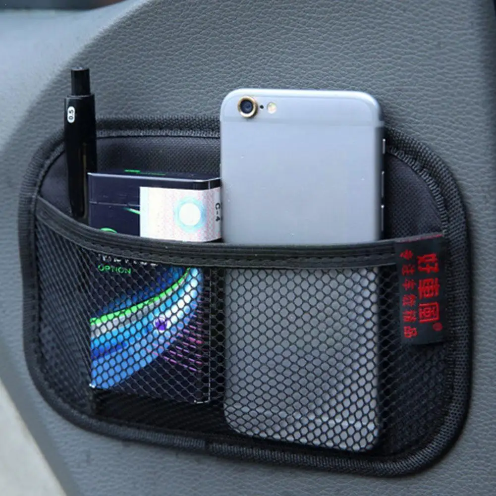 Car Leather Mesh Bag Storage Oxford Fabric Bag Car Phones Interior Coins Auto Storage Tidying Organizer Stowing Keys I7R2
Car Leather Mesh Bag Storage Oxford Fabric Bag Car Phones Interior Coins Auto Storage Tidying Organizer Stowing Keys I7R2