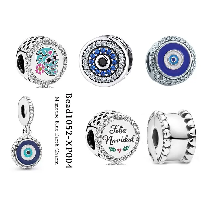 LR PAN High-Quality 925 Silver Embellishment With Beaded Eyes And Skull Charms Personality Fashion Retro Boys Girls Making
LR PAN High-Quality 925 Silver Embellishment With Beaded Eyes And Skull Charms Personality Fashion Retro Boys Girls Making