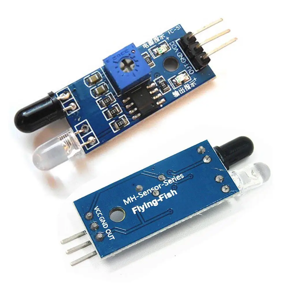 5PCS IR Infrared Obstacle Avoidance Sensor Module For Arduino Smart Car Robot 3wire Reflective Photoelectric For Arduino Diy Kit
5PCS IR Infrared Obstacle Avoidance Sensor Module For Arduino Smart Car Robot 3wire Reflective Photoelectric For Arduino Diy Kit