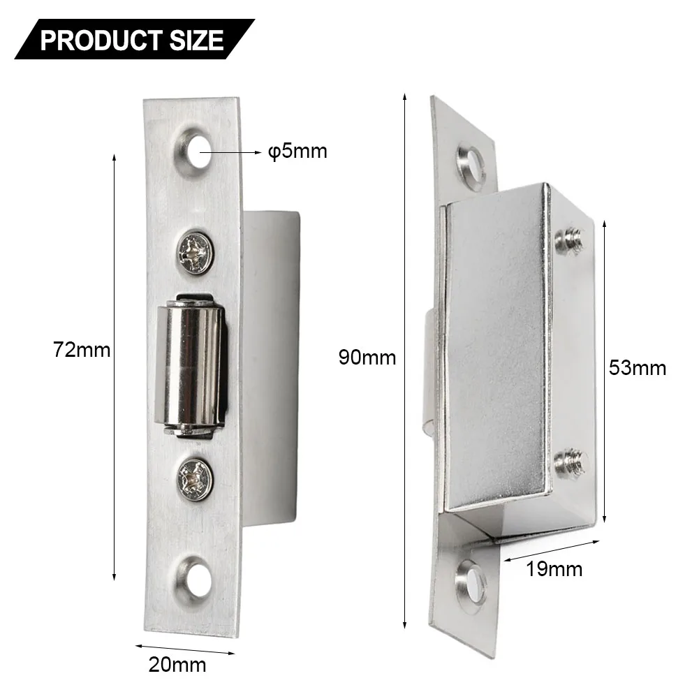 Stainless Steel Door Latches Cupboard Cabinet Roller Latch Lock Wooden Door Stop Prevent Door Opening Collision
Stainless Steel Door Latches Cupboard Cabinet Roller Latch Lock Wooden Door Stop Prevent Door Opening Collision