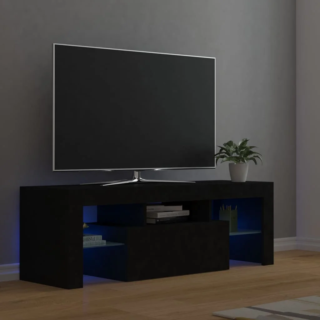 TV Stand with LED Lights , Chipboard TV Cabinets, TV Table, TV Units Black 140x35x40 cm
TV Stand with LED Lights , Chipboard TV Cabinets, TV Table, TV Units Black 140x35x40 cm