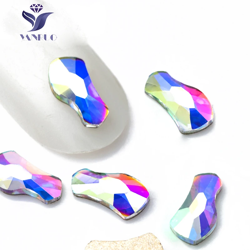 YanRuo 4x8mm Contour Shape Flatback Diamond Nail Accessories Glass material Rhinestone DIY Design Parts Nail Art Decorations
YanRuo 4x8mm Contour Shape Flatback Diamond Nail Accessories Glass material Rhinestone DIY Design Parts Nail Art Decorations