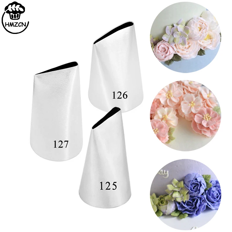 3Pcs/Set Rose Flower Pastry Nozzles Stainless Steel Nozzle DIY Icing Piping Tips Sets Cupcake Cake Decorating Tools #125#126#127
3Pcs/Set Rose Flower Pastry Nozzles Stainless Steel Nozzle DIY Icing Piping Tips Sets Cupcake Cake Decorating Tools #125#126#127