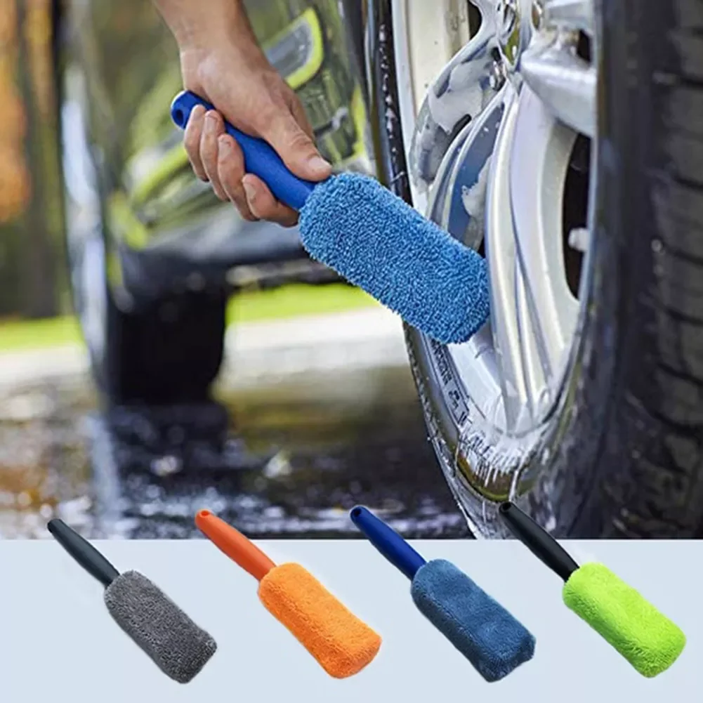 Car Wash Portable Microfiber Wheel Brush Tire Rim Detailing Brush Auto Truck Motor Bicycle Multifunction Auto Cleaning Tool New
Car Wash Portable Microfiber Wheel Brush Tire Rim Detailing Brush Auto Truck Motor Bicycle Multifunction Auto Cleaning Tool New