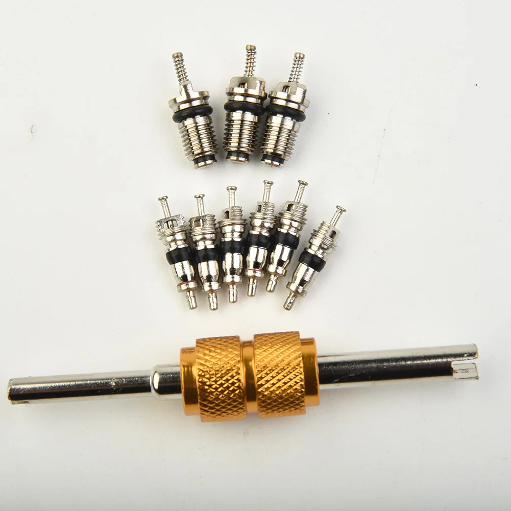 with tool For A/C system Repairing Automotive Remover 9Pcs Air Conditioning Valve Core Good New Hot 2018 Nice Best
with tool For A/C system Repairing Automotive Remover 9Pcs Air Conditioning Valve Core Good New Hot 2018 Nice Best