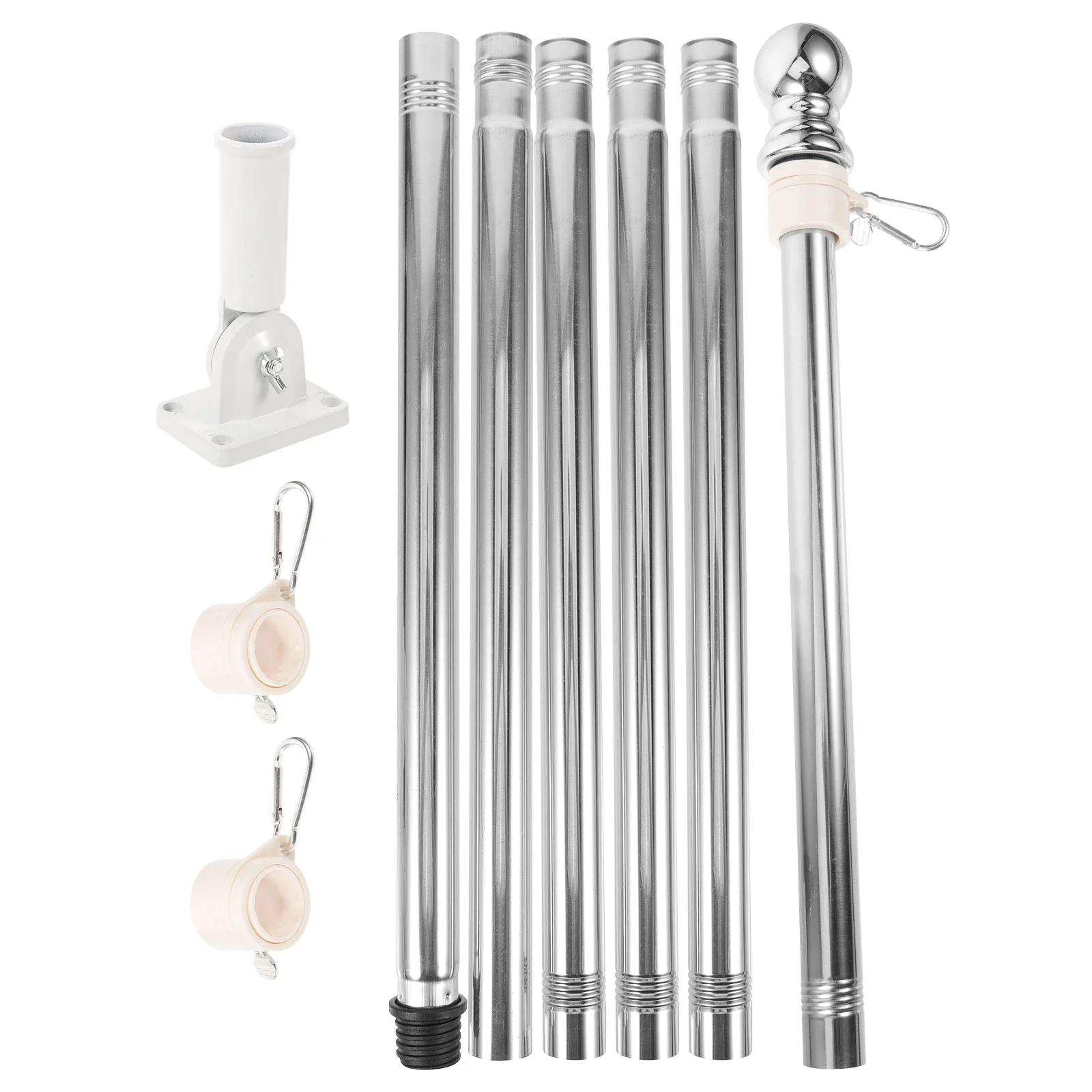 Flagpole Stainless Steel Outdoor Mount Street Light Mounting Bracket Kit Holder 
Flagpole Stainless Steel Outdoor Mount Street Light Mounting Bracket Kit Holder