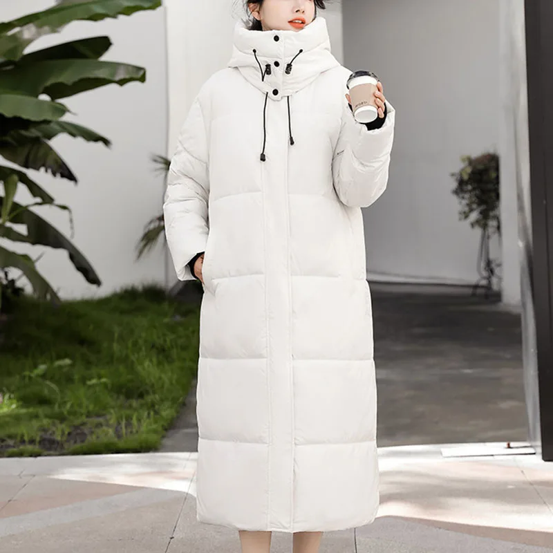 Female Overcoat Winter Warm Hooded Women's Cotton Coat 2023 New Temperament Fashion Loose Thick Women's Cotton-Padded Coat T259
Female Overcoat Winter Warm Hooded Women's Cotton Coat 2023 New Temperament Fashion Loose Thick Women's Cotton-Padded Coat T259