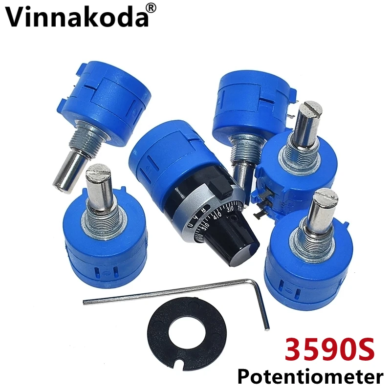 3590S multi-turn potentiometer potentiometer 500 1K 2K 5K 10K 20K 50K 100K ohm adjustable resistance 3590 102 202 502 103
3590S multi-turn potentiometer potentiometer 500 1K 2K 5K 10K 20K 50K 100K ohm adjustable resistance 3590 102 202 502 103