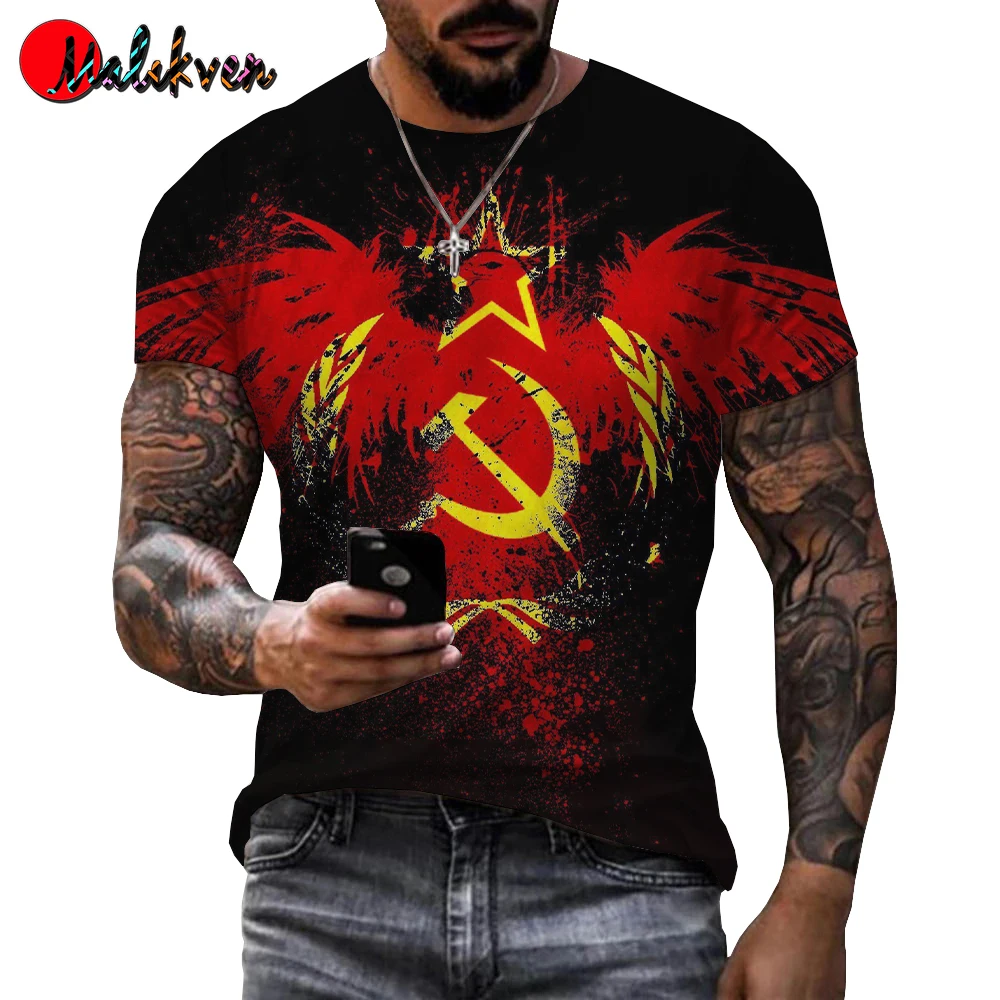 2022 Russia CCCP 3D T-shirt Russian Flag Bear Printed Harajuku Streetwear Oversized Tshirt Men Women Fashion Casual Cool Tops 
2022 Russia CCCP 3D T-shirt Russian Flag Bear Printed Harajuku Streetwear Oversized Tshirt Men Women Fashion Casual Cool Tops