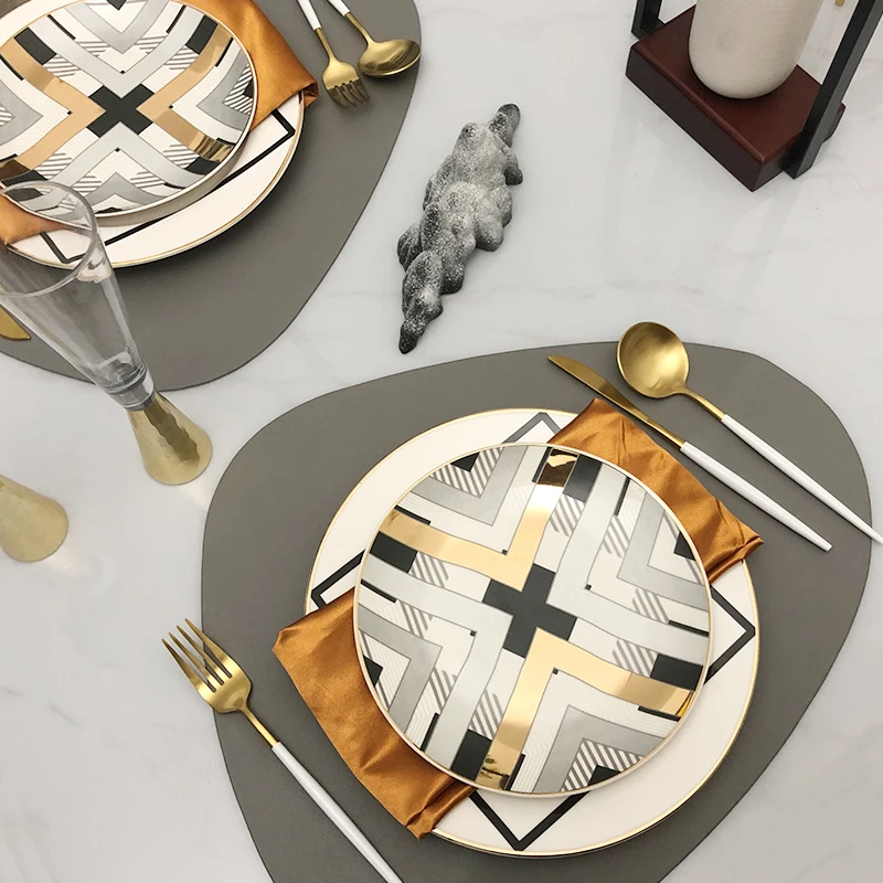 Luxury European Style Tableware Set Western Food Steak Complete Tableware Set Dinner Serving Talerze Obiadowe Tableware Dishes
Luxury European Style Tableware Set Western Food Steak Complete Tableware Set Dinner Serving Talerze Obiadowe Tableware Dishes