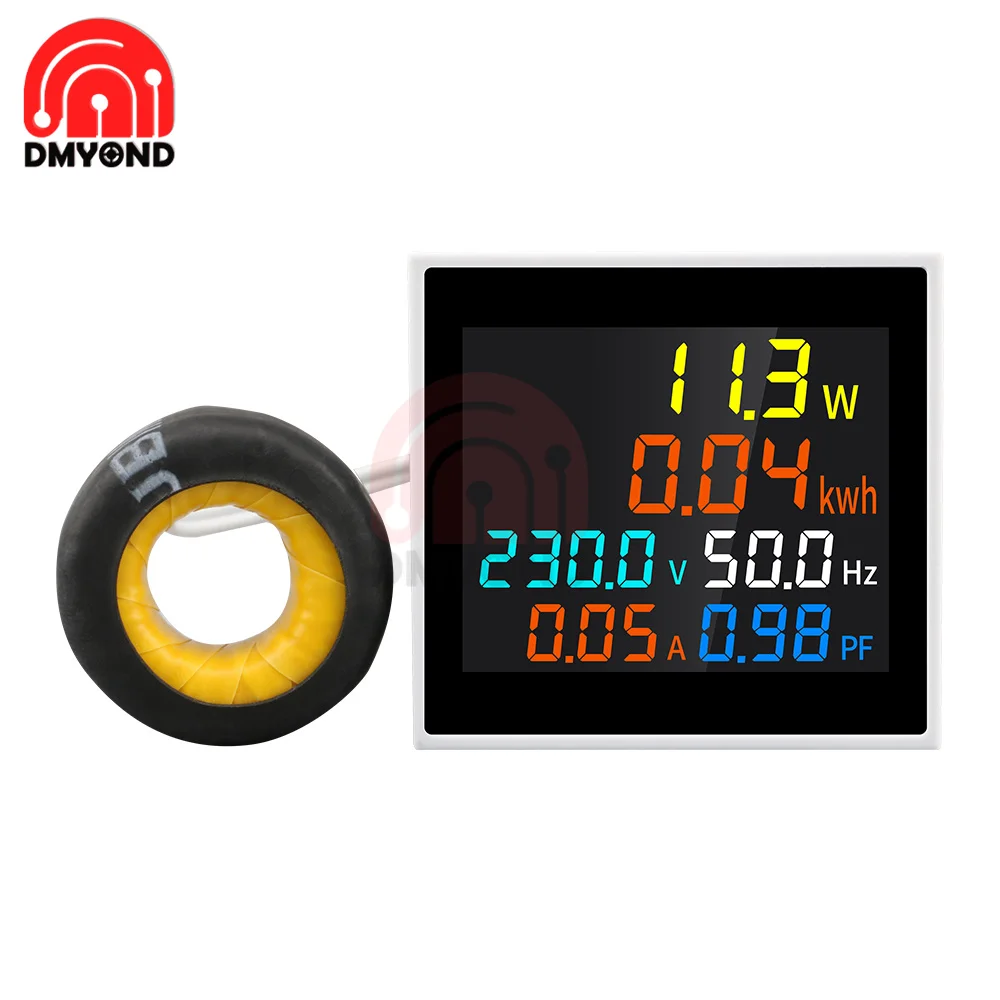 6IN1 50-300V 50/60Hz Square Voltmeter Ammeter Ampere Current Voltage Hertz Frequency Energy Meter kWh Signal Light Indicator
6IN1 50-300V 50/60Hz Square Voltmeter Ammeter Ampere Current Voltage Hertz Frequency Energy Meter kWh Signal Light Indicator