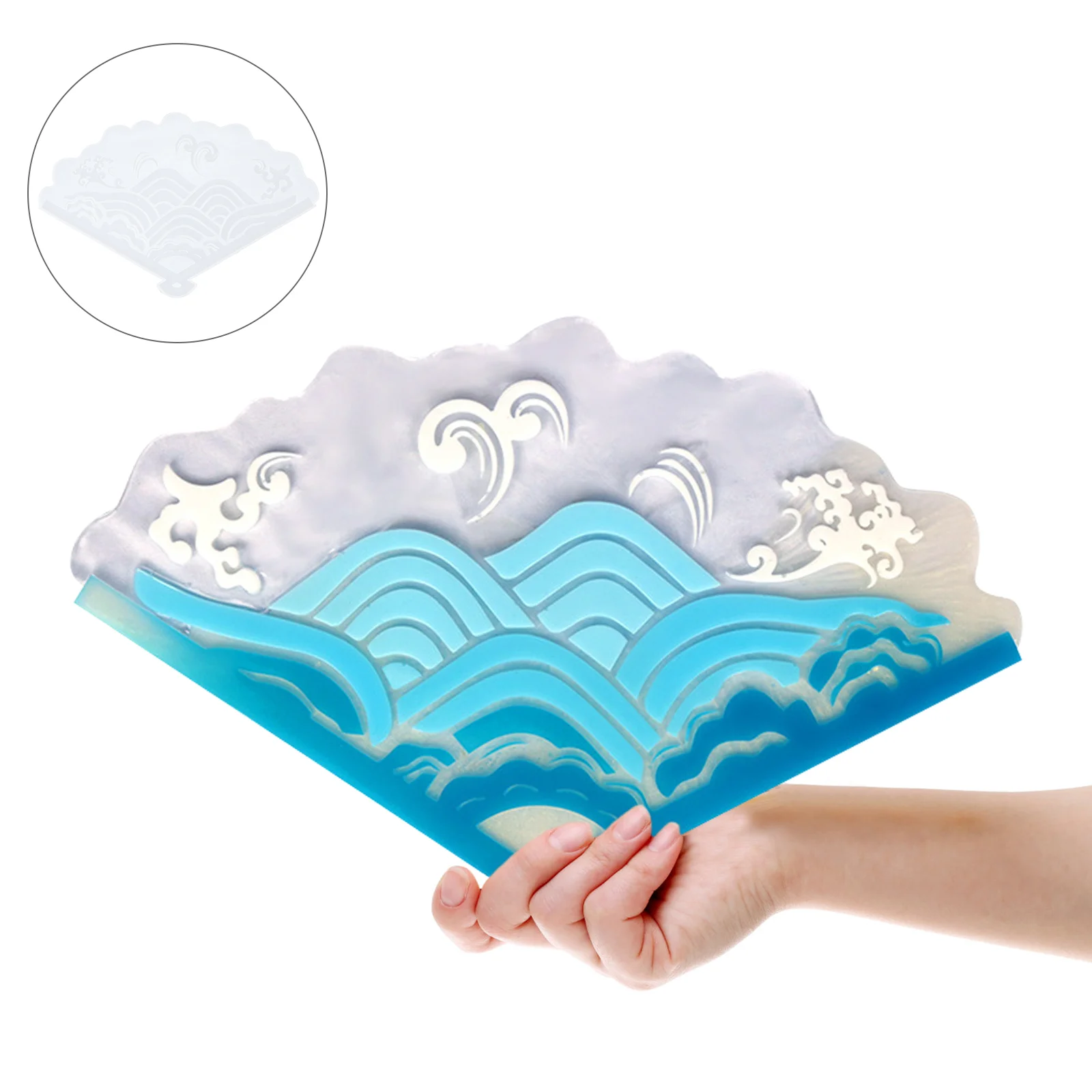 Mold Molds Resin Fan Silicone Holder Tray Dish Mat Cup Serving Mould Cake Coaster Topper Candy Fondant Craft Soap Epoxy Plate
Mold Molds Resin Fan Silicone Holder Tray Dish Mat Cup Serving Mould Cake Coaster Topper Candy Fondant Craft Soap Epoxy Plate