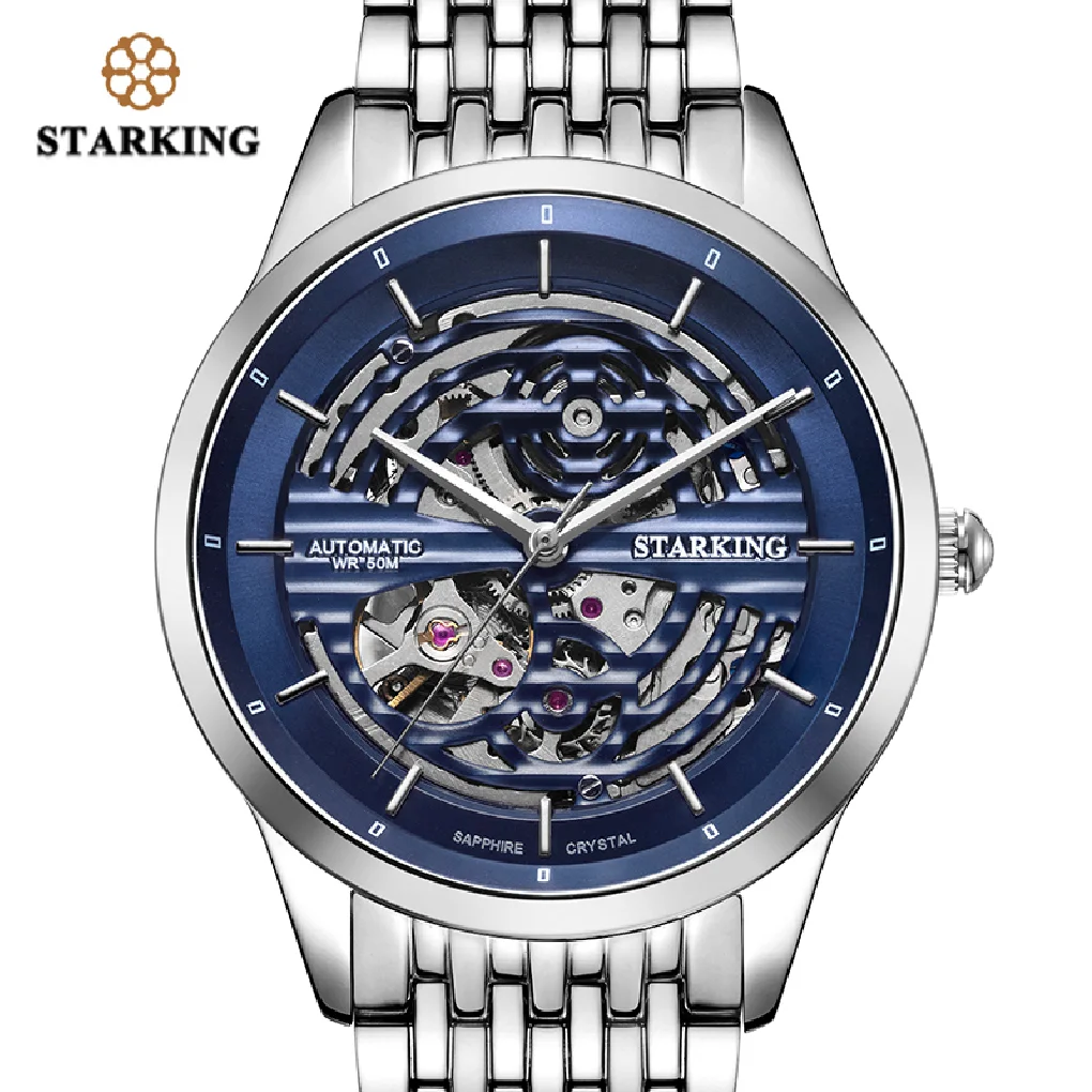 STARKING AAA Automatic Watch Men Luxury Brand Sapphire Crystal 28800 High Beat Movement Mechanic Watch Men 50M Waterproof AM0282
STARKING AAA Automatic Watch Men Luxury Brand Sapphire Crystal 28800 High Beat Movement Mechanic Watch Men 50M Waterproof AM0282