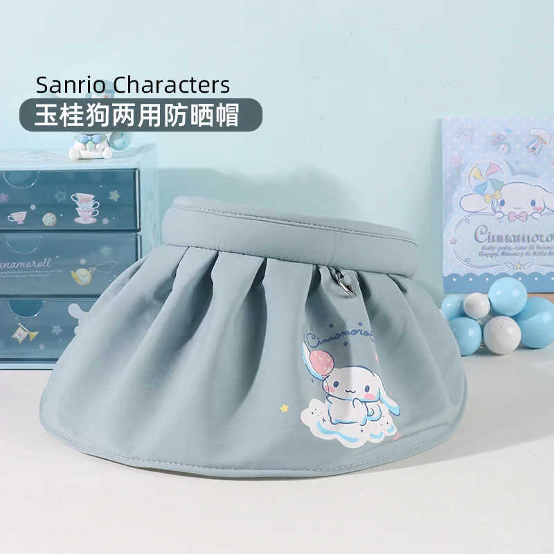 Kawaii Sanrioed Anime Cartoon series Kuromi Cinnamoroll cute fashion Girl Heart Foldable Anti-Uv Large Brim Sun Hat Small Gift
Kawaii Sanrioed Anime Cartoon series Kuromi Cinnamoroll cute fashion Girl Heart Foldable Anti-Uv Large Brim Sun Hat Small Gift