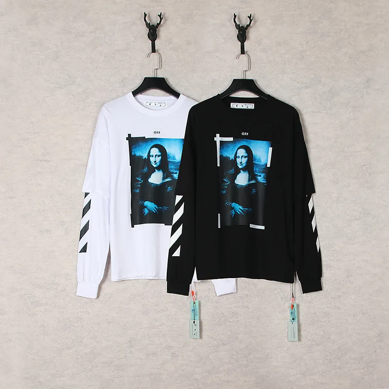 Fashion 1:1 OFF WHITE 2024 fall and winter new Mona Lisa pattern series round neck pullover fake two pieces long sleeve
Fashion 1:1 OFF WHITE 2024 fall and winter new Mona Lisa pattern series round neck pullover fake two pieces long sleeve
