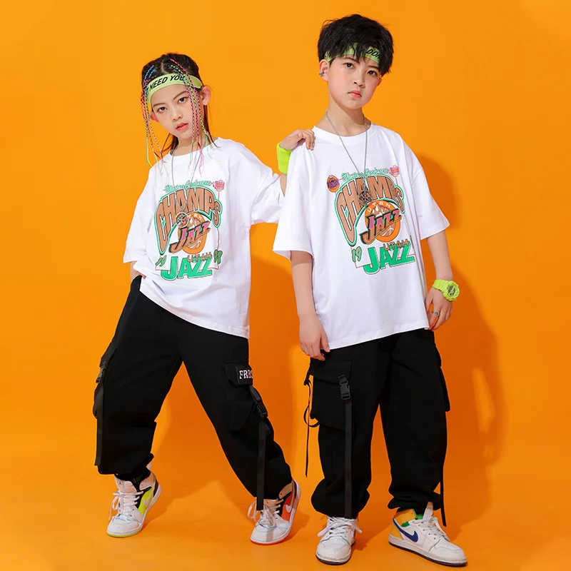 Children's street dance clothes Summer Boys hip hop performance trendy clothes girls jazz dance performance clothes drum black
Children's street dance clothes Summer Boys hip hop performance trendy clothes girls jazz dance performance clothes drum black