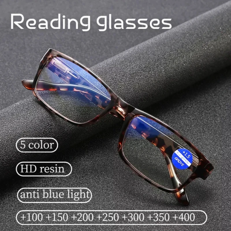 Reading Glasses Men Spring Leg HD Reading Glasses Men's Presbyopia Glasses Anti Blue Light Prescription Glasses Eye Glasses
Reading Glasses Men Spring Leg HD Reading Glasses Men's Presbyopia Glasses Anti Blue Light Prescription Glasses Eye Glasses
