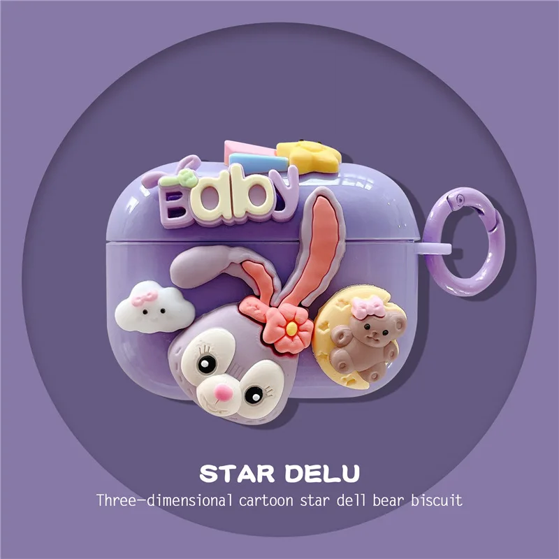Candy Purple Cartoon Rabbit Earphone Case Apple AirPods 2 Case Cover AirPods Pro Case IPhone Earbuds Accessories AirPod Case
Candy Purple Cartoon Rabbit Earphone Case Apple AirPods 2 Case Cover AirPods Pro Case IPhone Earbuds Accessories AirPod Case