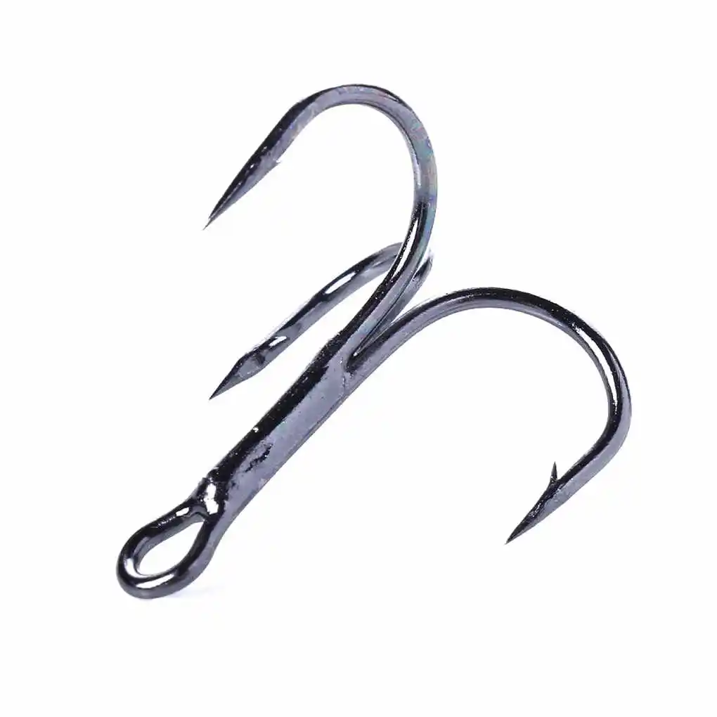 20 Pcs/Lot Fishing Hook 6# 8# 10# High Carbon Steel Treble Hooks Fishing Tackle Portable Silver Boxed Hooks Accessories
20 Pcs/Lot Fishing Hook 6# 8# 10# High Carbon Steel Treble Hooks Fishing Tackle Portable Silver Boxed Hooks Accessories