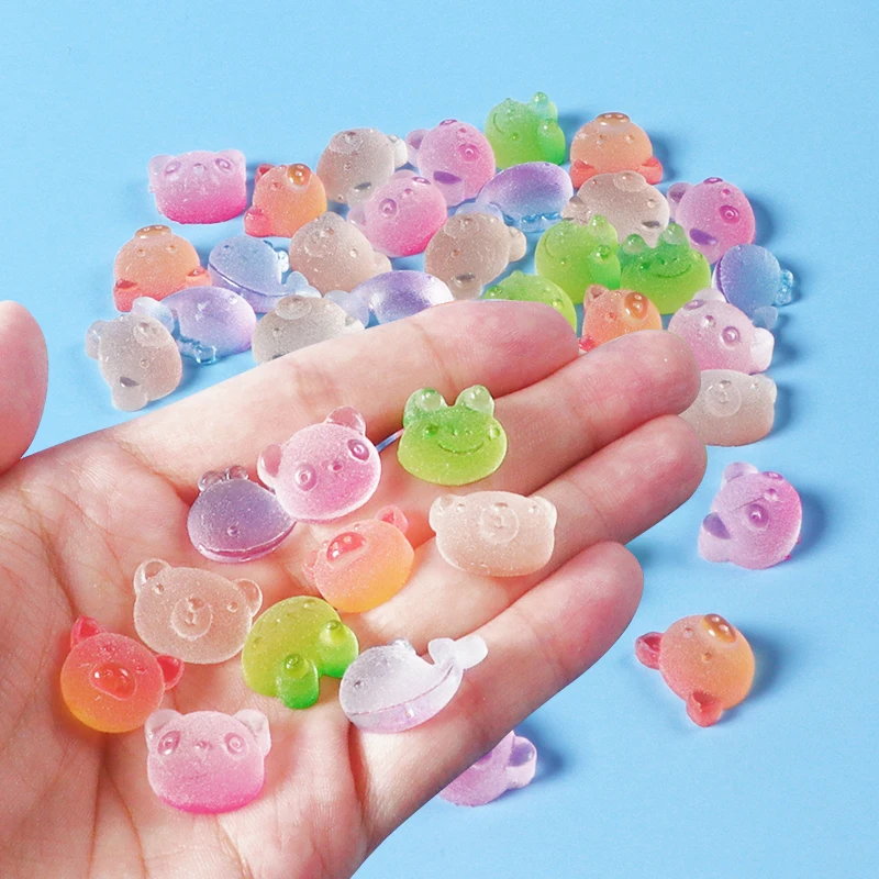 10pcs Candy Color Resin Mini Bear Charms Rainbow Animal Bear UV Epoxy Resin Flake DIY Pendants Jewelry Making Kawaii Accessories
10pcs Candy Color Resin Mini Bear Charms Rainbow Animal Bear UV Epoxy Resin Flake DIY Pendants Jewelry Making Kawaii Accessories