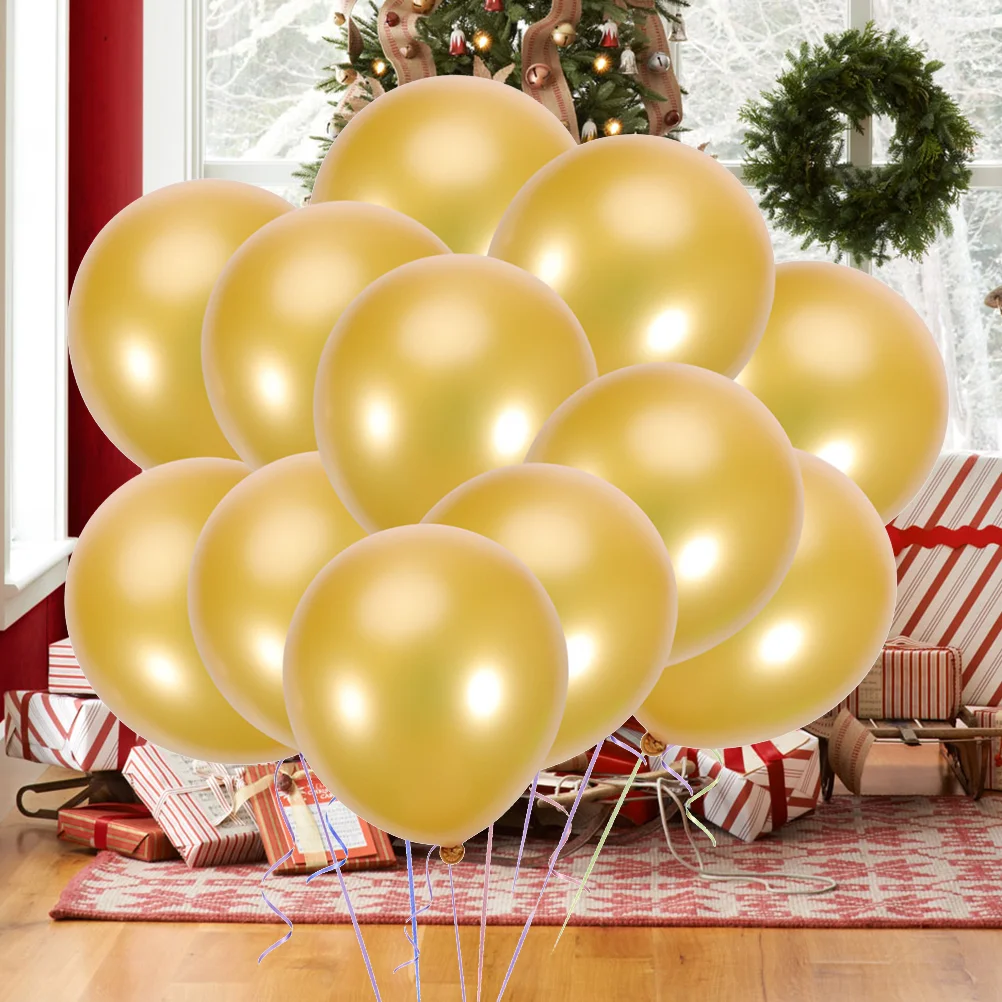 100pcs 10 Inch Pearl Latex Balloon Set Birthday Party Celebration Decorations(Golden)
100pcs 10 Inch Pearl Latex Balloon Set Birthday Party Celebration Decorations(Golden)