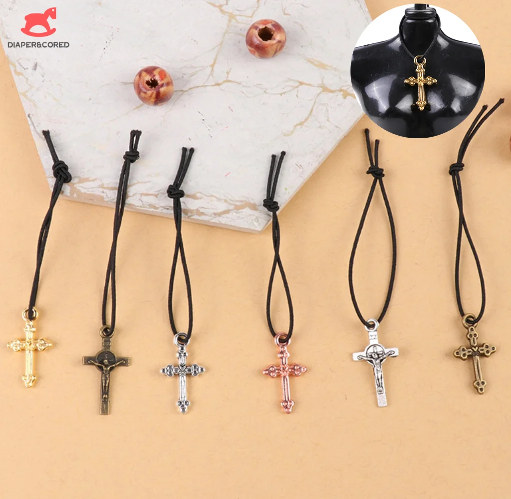 6 Styles Fashion 1:6 Doll Cross Metal Necklace Dollhouse Necklace 30CM Doll Wear Jewelry Accessories Decorate Toy
6 Styles Fashion 1:6 Doll Cross Metal Necklace Dollhouse Necklace 30CM Doll Wear Jewelry Accessories Decorate Toy